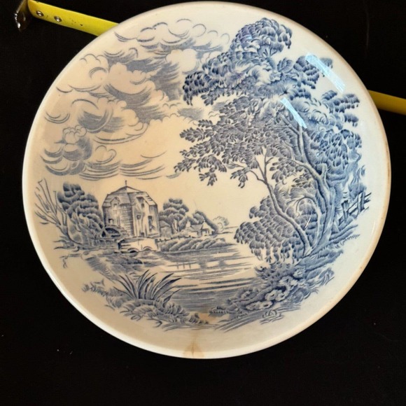 WEDGWOOD "Countryside Blue" Fruit/Dessert (Sauce) Bowl Set of 5 *PHOTOS - Picture 5 of 8